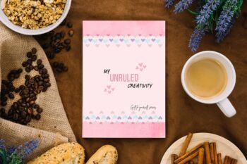 Unruled Creativity: Designer Notebook Paperback