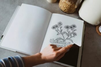 COLOR YOUR GRATITUDE: Find Peace & Joy Through Coloring-Hardcover - Image 3