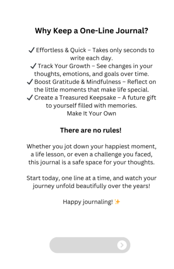 My One Liner Journal: A Five-Year - Daily Reflection - Paperback - Image 4